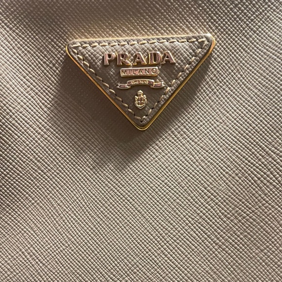 Prada Lux Saffiano Medium Tote in Argilla - Picture 10 of 13